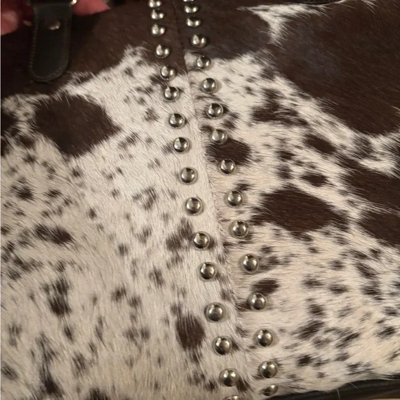 Genuine cowhide weekender bag - Picture 6 of 8